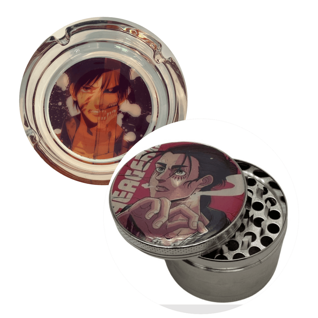 Attack on Titan Eren Yaegerist Ashtray - spicedanime