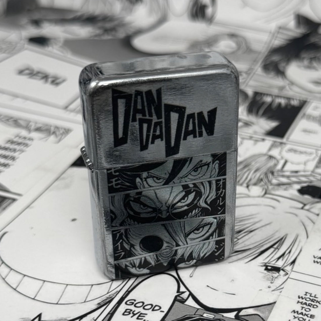 Dandadan Eyes Manga Panel Lighter