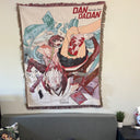 Dandadan Hand Woven Tapestry, Blanket, Rug