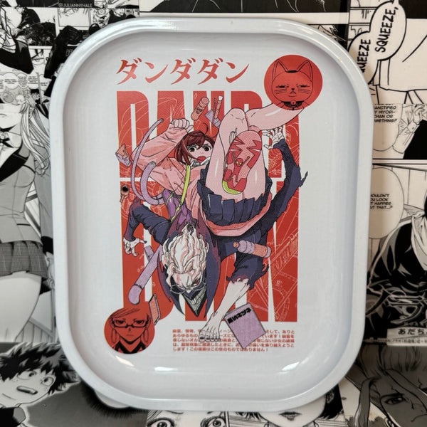 Okarun & Momo Rolling Tray