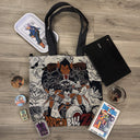 Ape Vegeta Woven Tapestry Tote Bag
