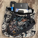 Nine Tails Naruto Woven Tapestry Tote Bag