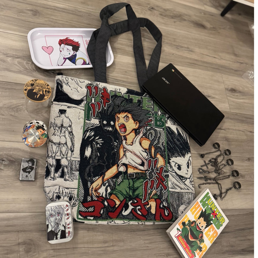 Ultimate Gon Woven Tapestry Tote Bag