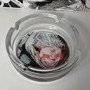 Jujutsu Kaisen Itadori Eyes Anime Round Glass Ashtray