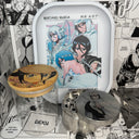 Rukia Thousand Year Blood War Grinder, Jar, Rolling Tray Set
