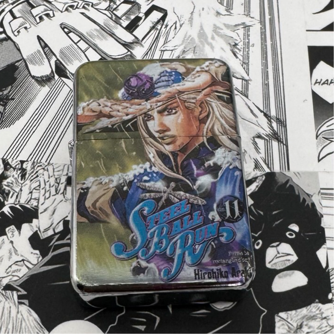 Gyro Zeppeli Manga Cover 11 Lighter