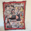 Delicious in Dungeon Hand Woven Tapestry, Blanket, Rug