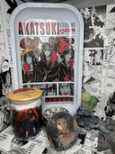 Sasuke Chidori Grinder, Jar, Rolling Tray Set