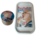 Grandma Seiko Grinder, Jar, Rolling Tray Set