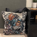 Jotaro & Star Platinum Woven Tapestry Tote Bag