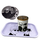 Geto and Gojo Grinder, Jar, Rolling Tray Set