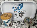 Mordecai Rigbey OOOOHHHH Grinder, Jar, Rolling Tray Set
