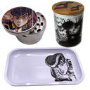 Josuke Smug Grinder, Jar, Rolling Tray Set