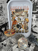 Gear 5 Luffy Grinder, Jar, Rolling Tray Set