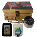 Rick and Morty Trippy Cartoon Bamboo Stash Box Set - spicedanime
