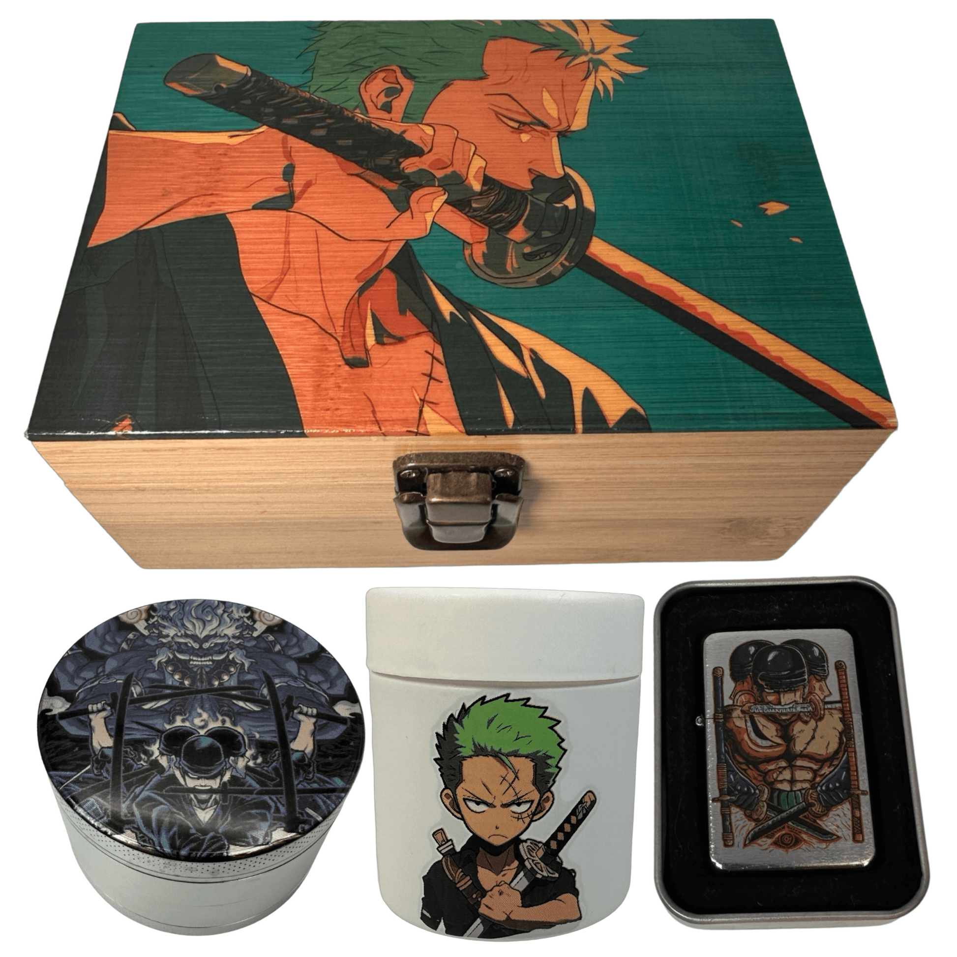 One Piece Zorro Anime Stash Box Set - spicedanime