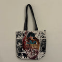 Deku and Shigaraki Woven Tapestry Tote Bag