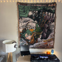 Deku & Shigaraki Hand Woven Tapestry, Blanket, Rug