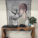 Makima Hand Woven Tapestry, Blanket, Rug