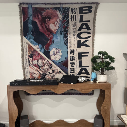 itadori Woven Tapestry, Blanket, Rug