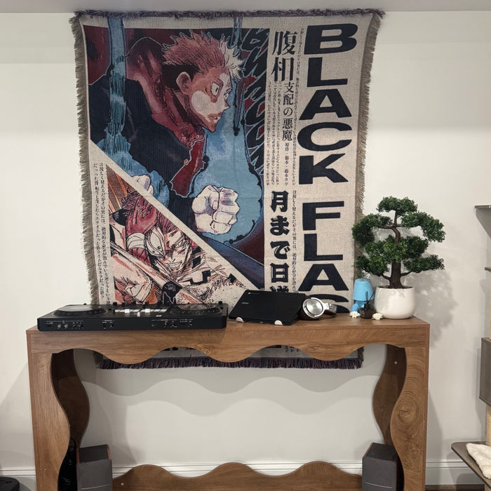 itadori Woven Tapestry, Blanket, Rug