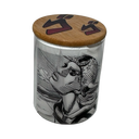 Johnny Joestar Manga Color Grinder, Jar, Rolling Tray Set