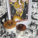 Fire Sanji Grinder, Jar, Rolling Tray Set