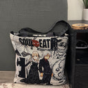 Soul & Maka Woven Tapestry Tote Bag