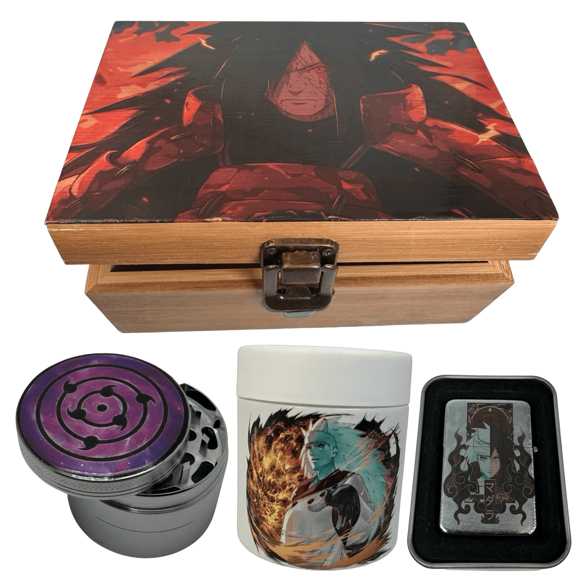 Naruto Madara Uchiha Anime Stash Box Set - spicedanime