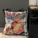 Granny Seiko Woven Tapestry Tote Bag