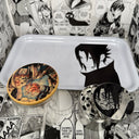 Cursed Kid Sasuke Grinder, Jar, Rolling Tray Set