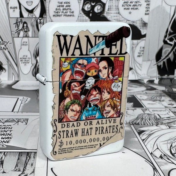 Straw Hats Wanted Poster Lighter