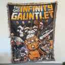 Thanos Infinity Wars Hand Woven Cozy Rug | Manga Tapestry Throw | Suitable As Blanket
