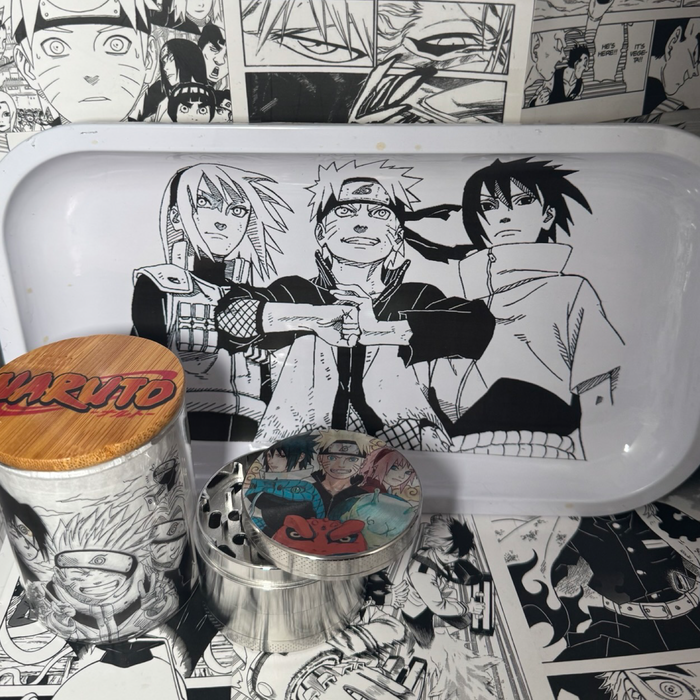 Team 7 Summons Grinder, Jar, Rolling Tray Set