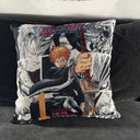 Ichigo Kurosaki Hand-Woven Tapestry Cushion Case, Anime Pillow Cover