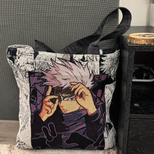 Jujutsu Kaisen tote bags