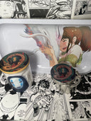 Chihiro and Haku Grinder, Jar, Rolling Tray Set