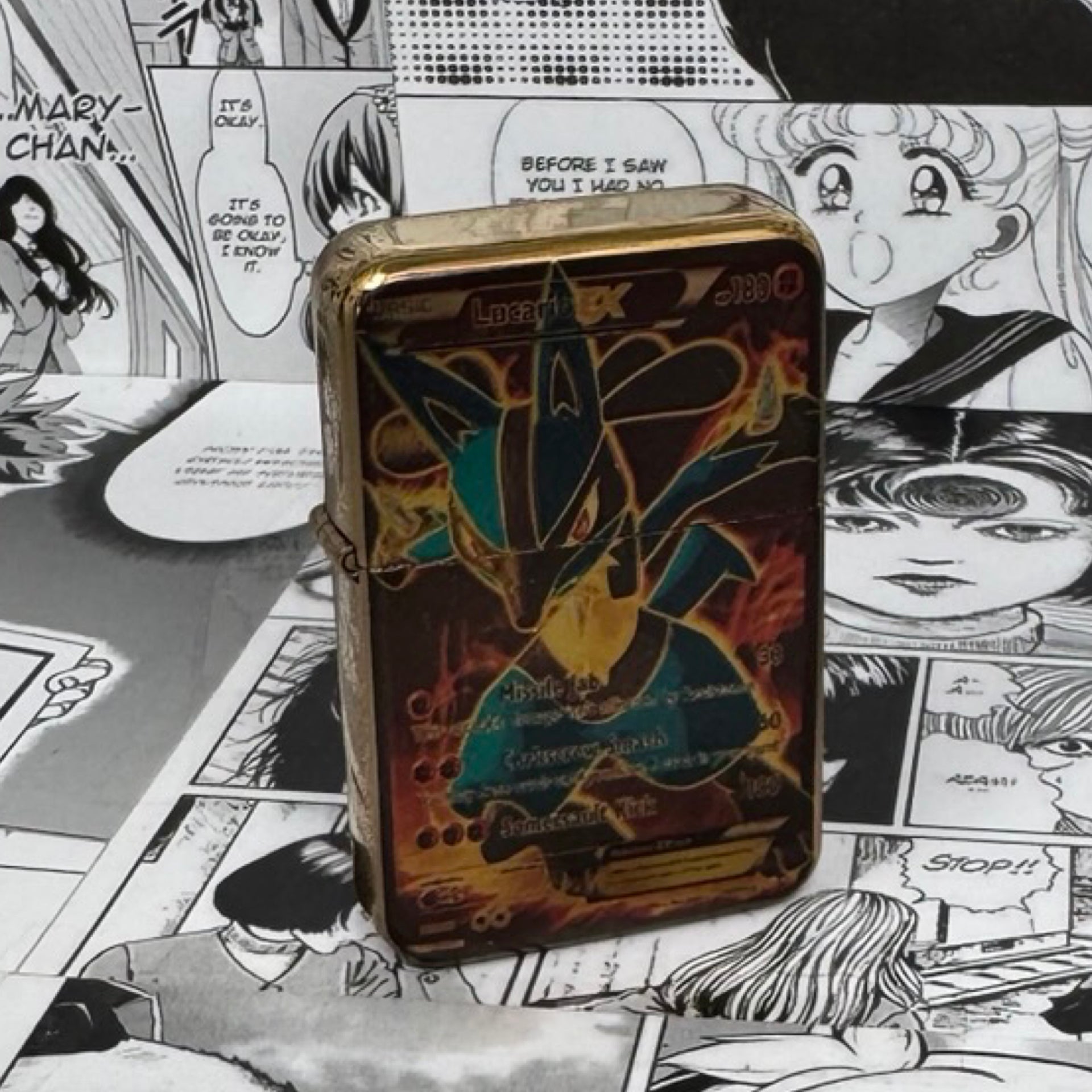 pokemon card lighter Amazon.com: Jet Torch Lighter, Refillable Butane Playing Card Lighter,  Exquisite Packaging, Windproof Lighters, Cool Lighter for Men, Candle,  Camping, Birthday. (Butane Not Included) : Health & Household main image 1