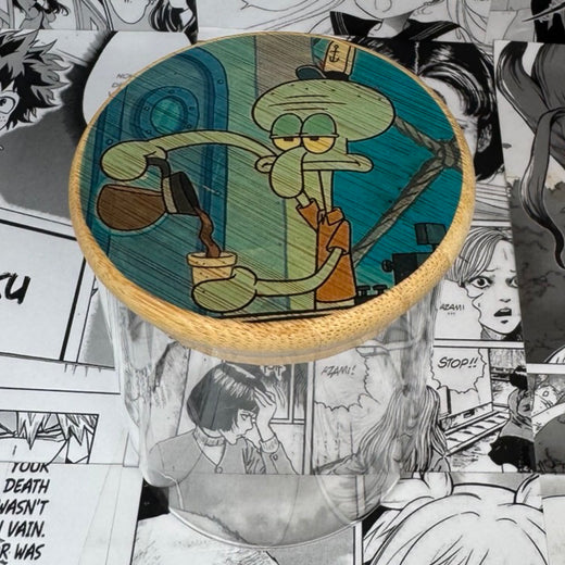 Squidward Spice Jar