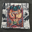Zoro Pirate Hunter Hand-Woven Tapestry Cushion Case, Anime Pillow Cover