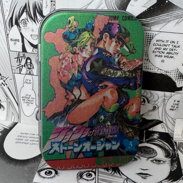 Jolyne and Jotaro Manga Cover 3 Lighter