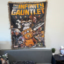 Thanos Infinity Wars Hand Woven Cozy Rug | Manga Tapestry Throw | Suitable As Blanket