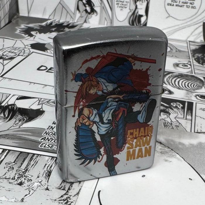 Denji and Power Lighter