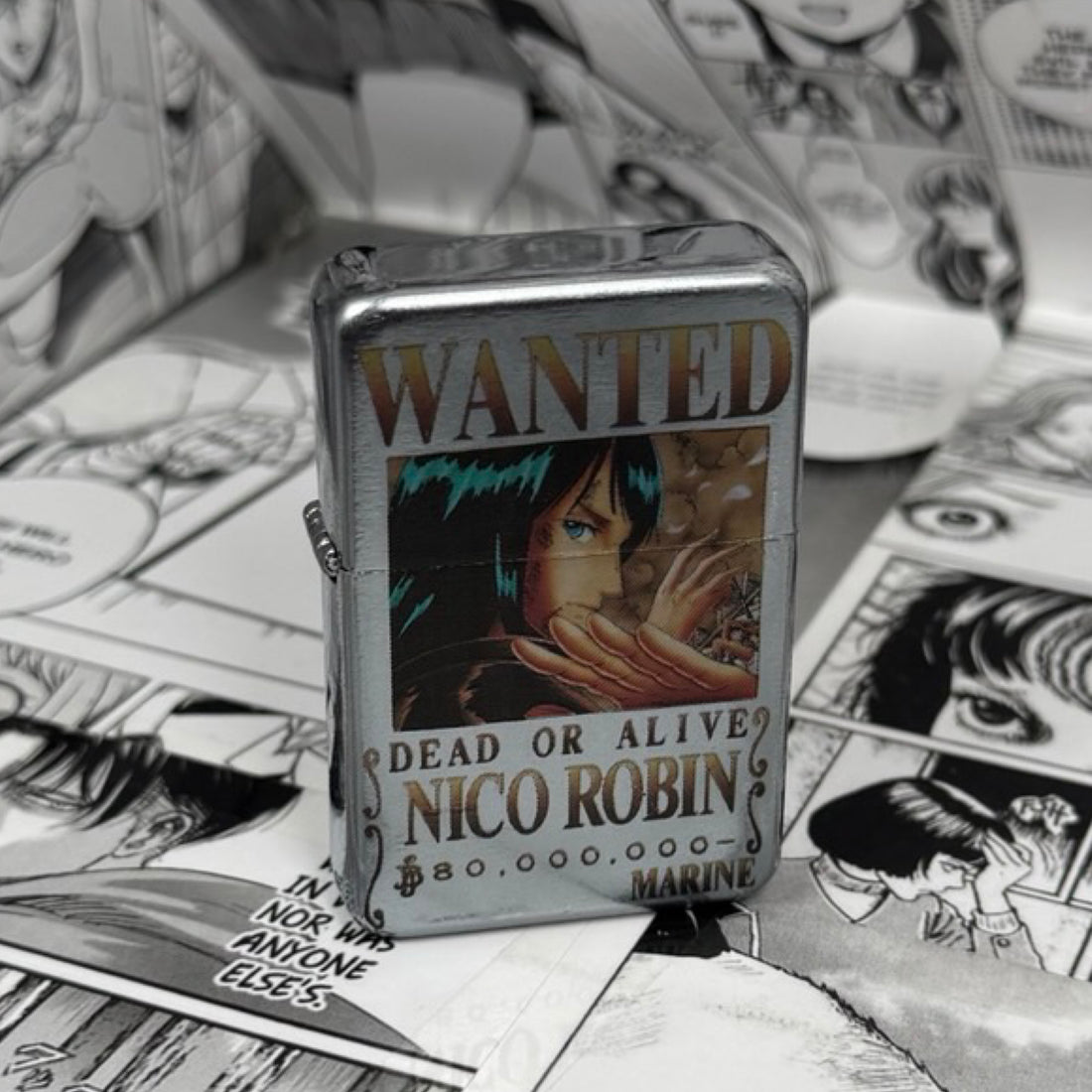 Nico Robin Wanted Poster Lighter