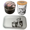 Law Grinder, Jar, Rolling Tray Set