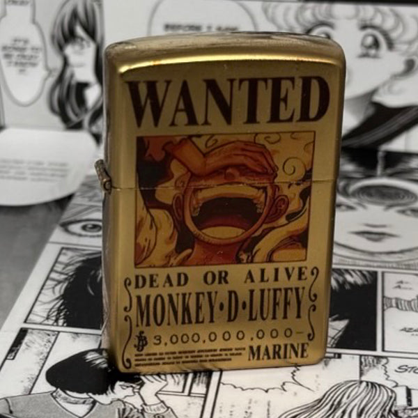 Luffy Wanted Poster Lighter