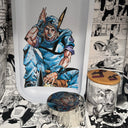Johnny Joestar Manga Color Grinder, Jar, Rolling Tray Set