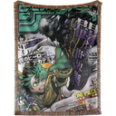 Deku & Shigaraki Hand Woven Tapestry, Blanket, Rug