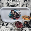 Nezuko Grinder, Jar, Rolling Tray Set