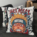 Nine Tails Naruto Hand-Woven Tapestry Cushion Case, Anime Pillow Cover